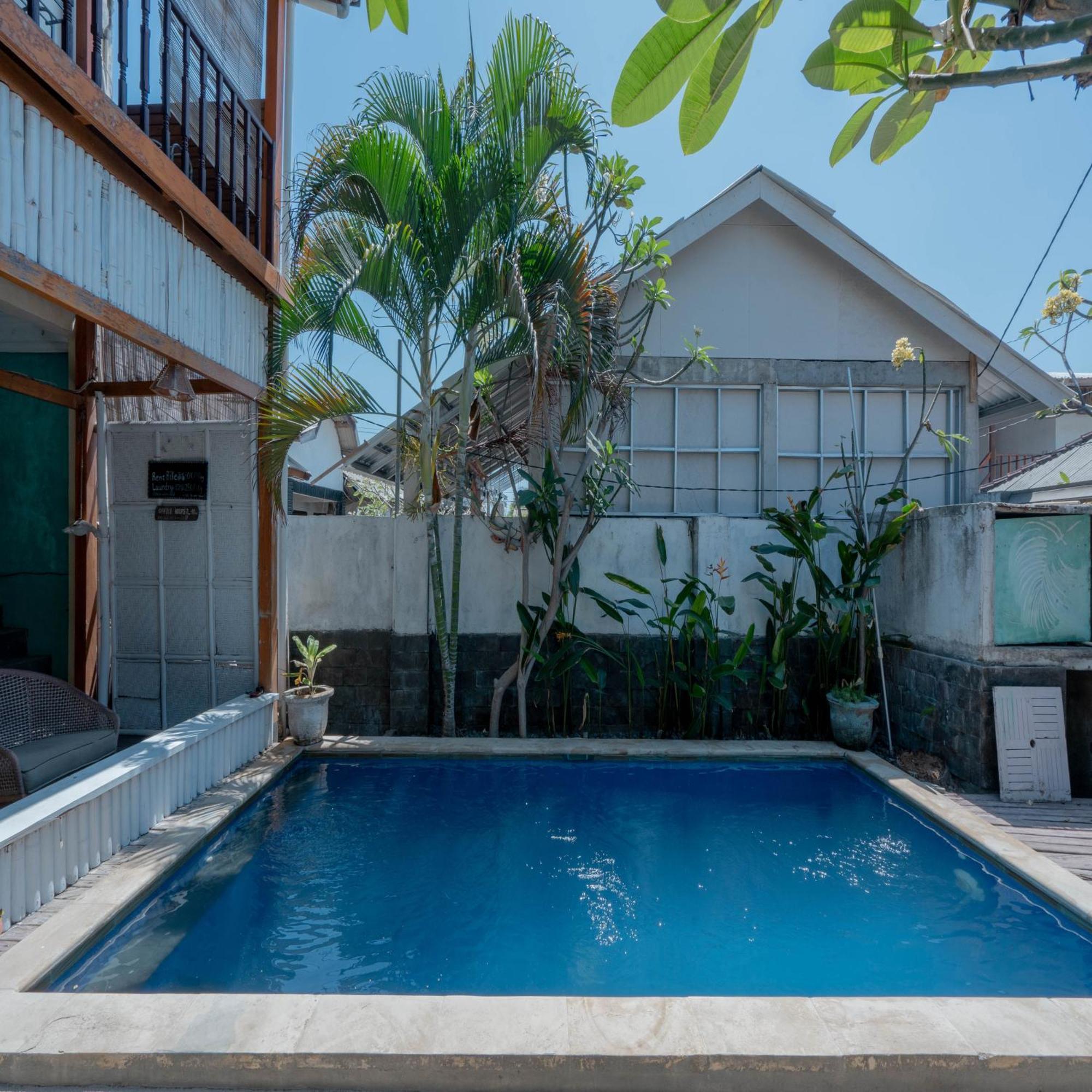Gili White Bamboo Resort Gili Trawangan Kültér fotó