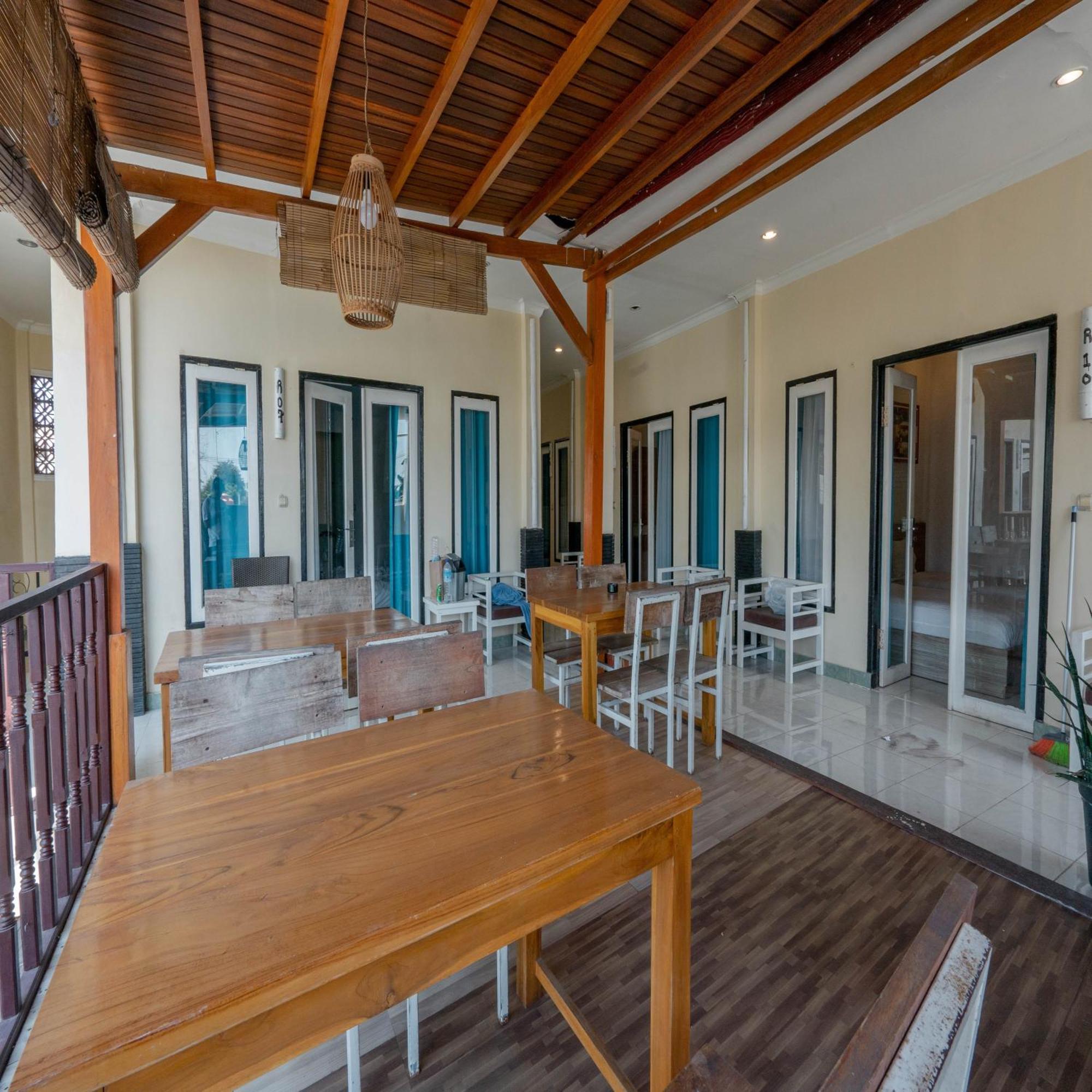 Gili White Bamboo Resort Gili Trawangan Kültér fotó